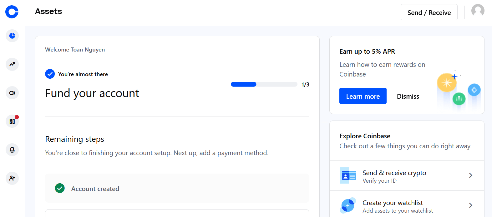 How to Open Account and Sign in to Coinbase